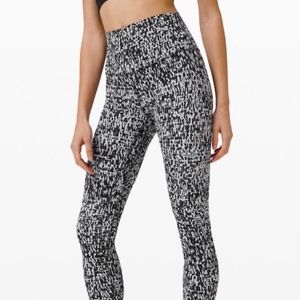 Lululemon Align Size 4 Speckled Squares Yoga Pants
